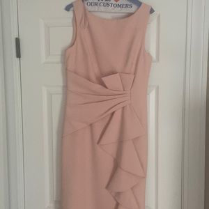 Eliza J front ruffle gown